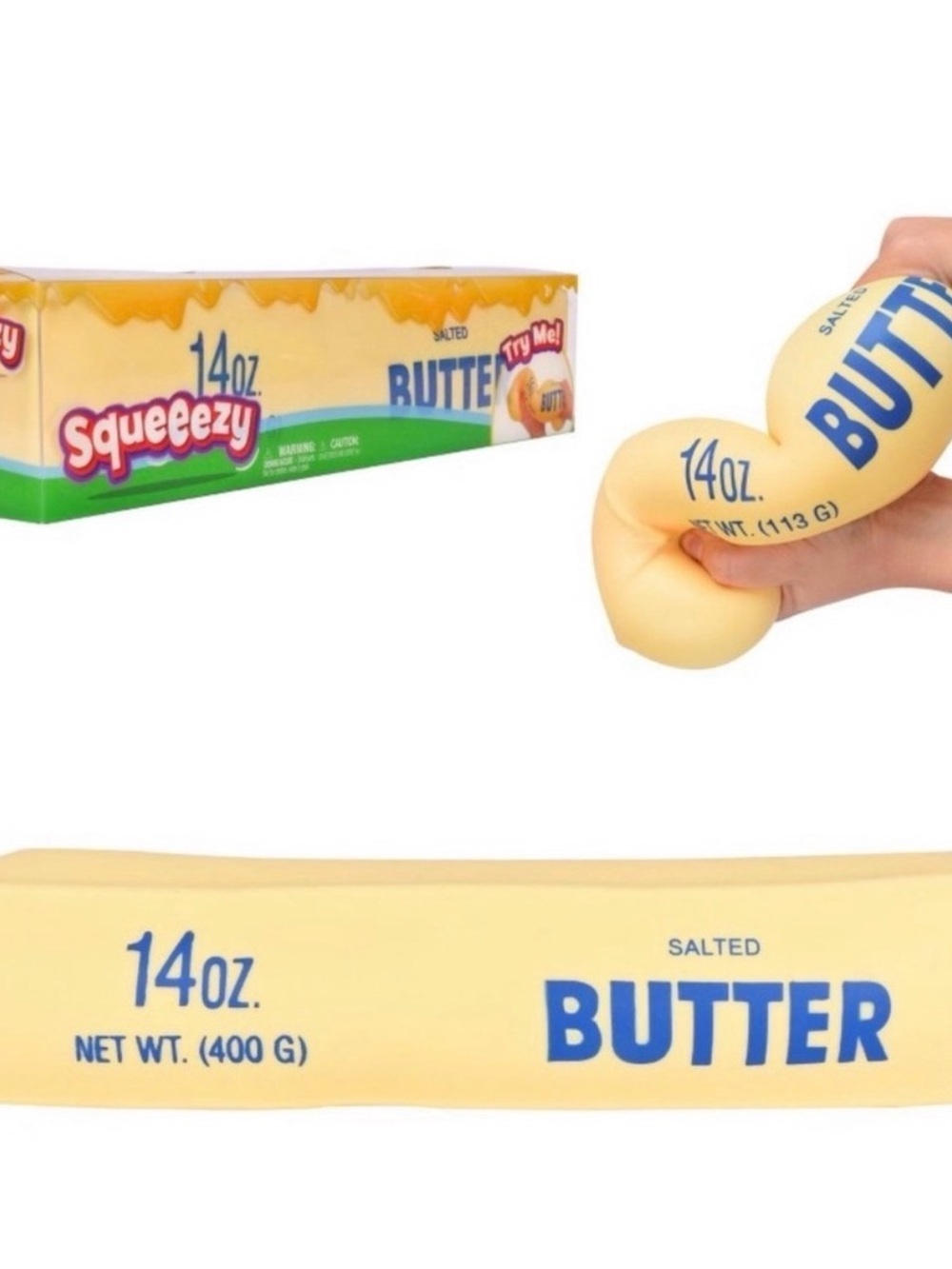 Sunny Days Squeeezy Butter Squishy Large